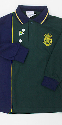 Long Sleeve Polo Shirt - St Patricks PS